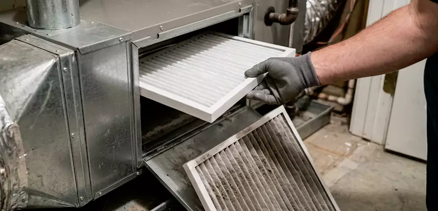 Window and Split Unit Filter Cleaning in Gilroy